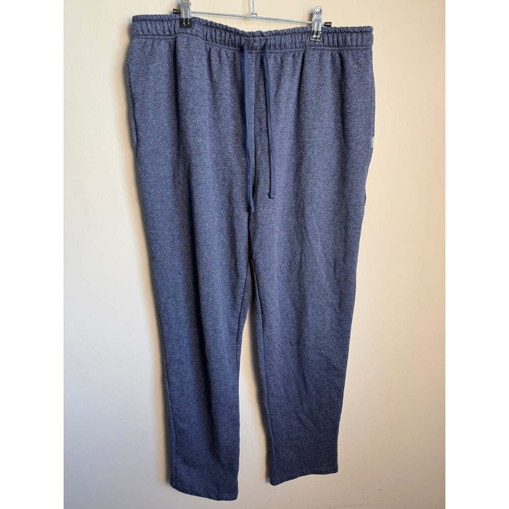 Eddie Bauer Mens Blue Heather Lounge Pants XL Comfort Casual Athleisure Comfy